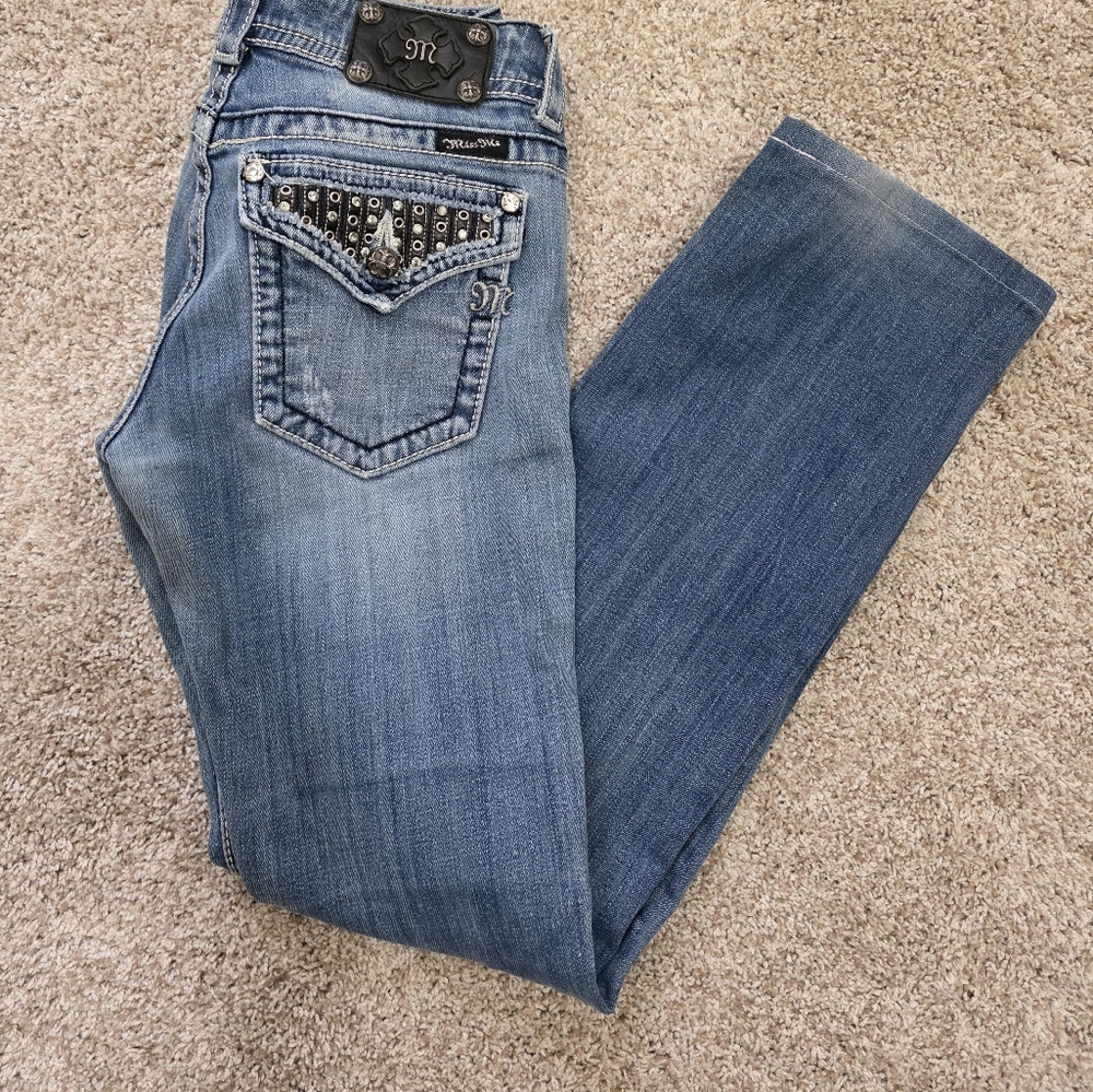 Miss Me Boot Denim Jean JP6046B Size 29